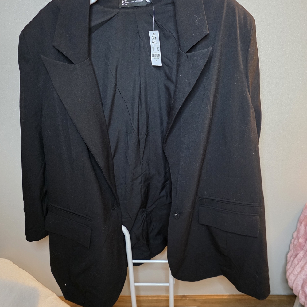 NWT NY&Co. Women's Black Blazer